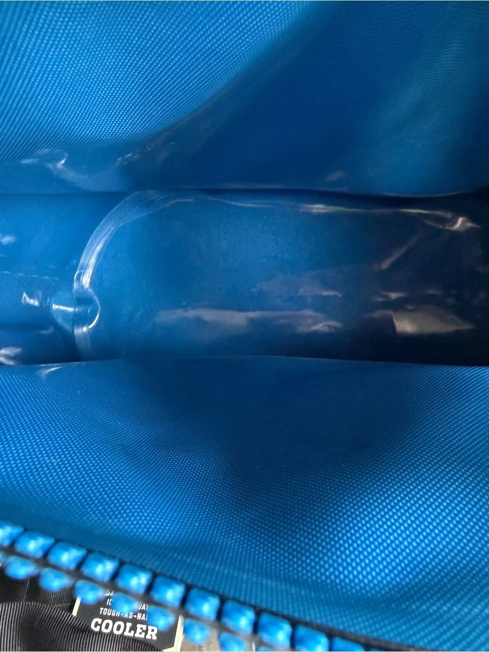 Yeti Gray and Blue Soft Cooler Tote
